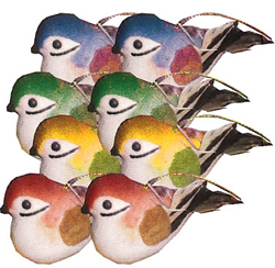coloured doves