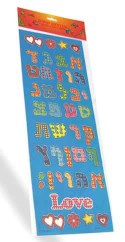 LARGE ALEPH- BET STICKERS
