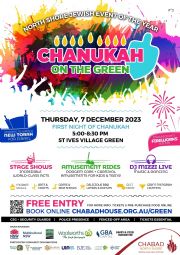 CHANUKAH ON THE GREEN