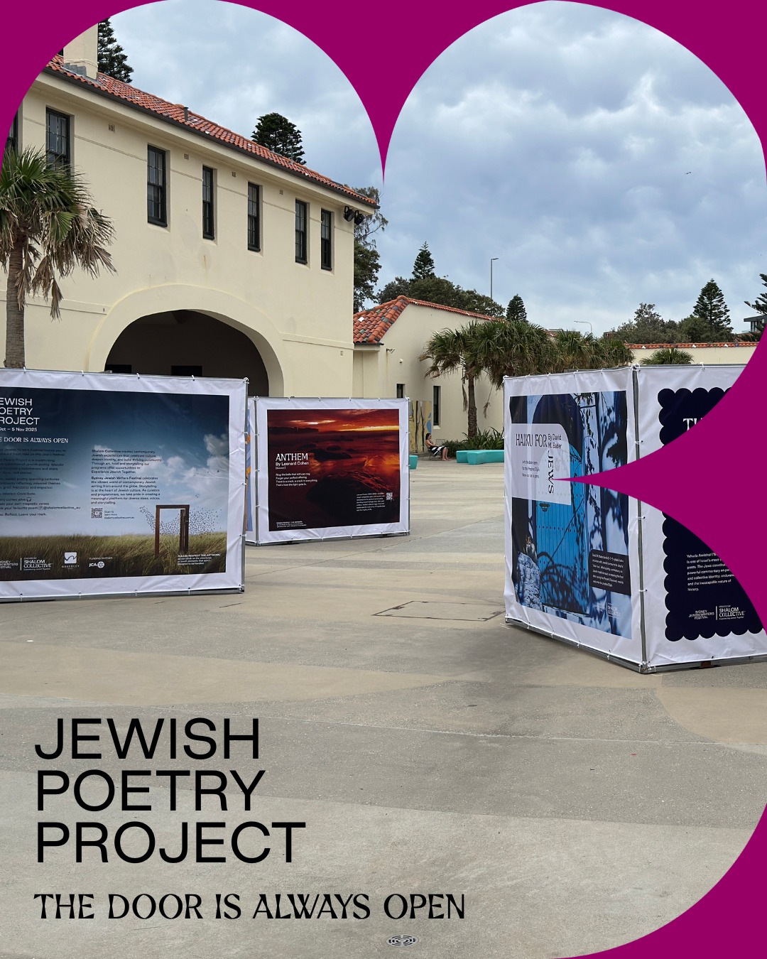 JEWISH POETRY PROJECT - THE DOOR IS ALWAYS OPEN