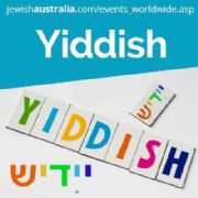 YIDDISH CLASS - SPOKEN AND WRITTEN