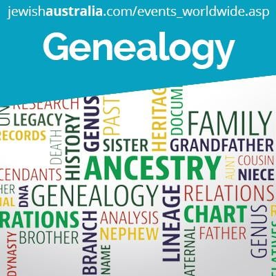 Jewish Genealogy Research - Family History Word Cloud