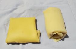 Rolled blintzes ready for serving: Photo by Joan Ross