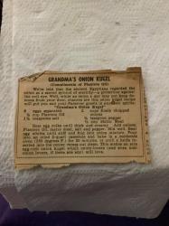 Grandma's Onion Kugel