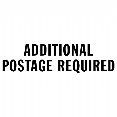 Additional postage charge $54.15